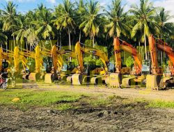 Perusahaan Tambang Nikel di Banggai Diduga Terlibat Korupsi, Kejati Sulteng Segel 10 Ekskavator dan 80 Dump Truk