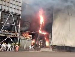 Breaking News : Tungku Smelter PT ITSS Areal PT IMIP Meledak dan Terbakar