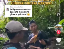 Konten Kreator asal Palu saat explore Uwentira (Tiktok)