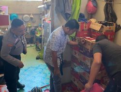 Ratusan Botol Miras Tanpa Izin Disita Polsek Bungku Selatan di Bulan Ramadhan