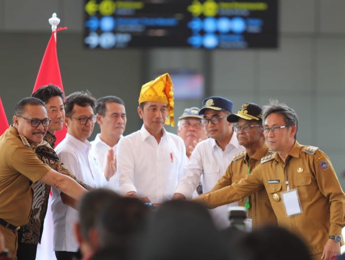 Habiskan Rp567 Miliar, Presiden Jokowi Resmikan Rehab Rekon Bandara Mutiara Sis Al-Jufri Palu