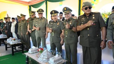 Wali Kota Palu Hadiri Upacara Peringatan HUT ke-74 Satpol PP Tingkat Provinsi Sulawesi Tengah.