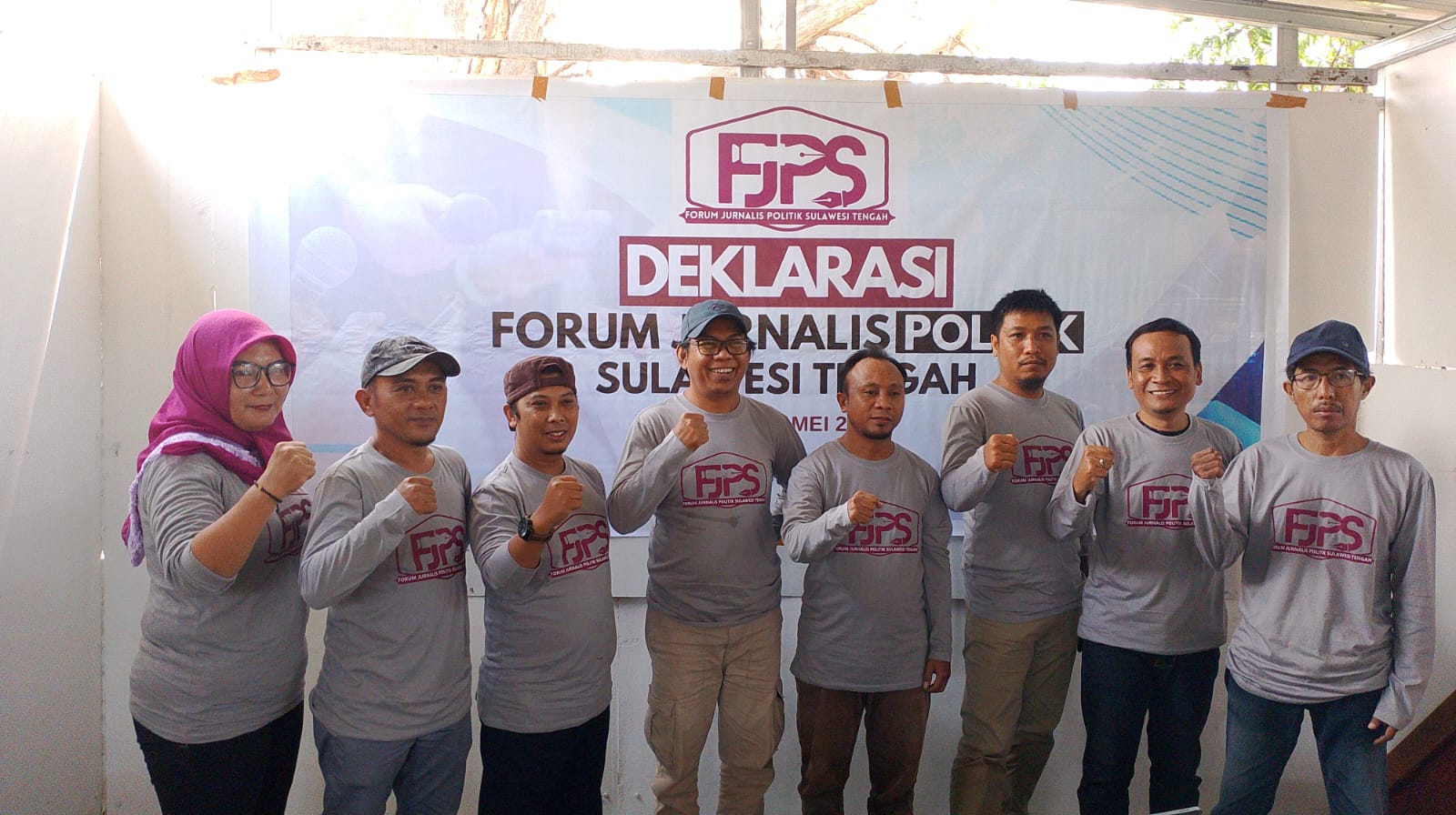 Forum Jurnalis Politik Sulawesi Tengah Dideklarasikan