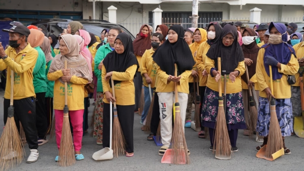 Hasil Penjualan Sampah DLH Kota Palu Tembus 4.700 Kg per Januari 2024