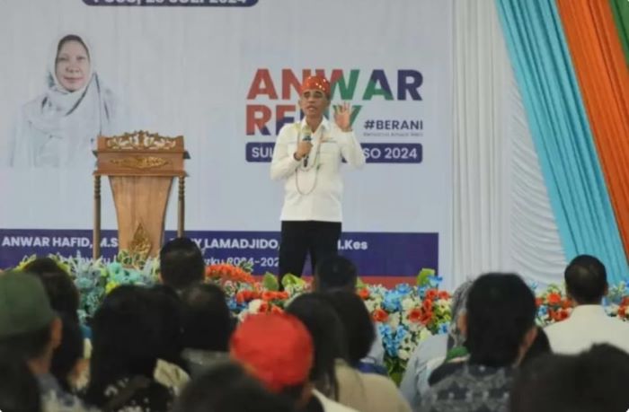 Silaturahmi dengan Sejumlah Tokoh di Poso, Anwar Hafid Sampaikan Tekad Membangun Sulteng Lebih Baik