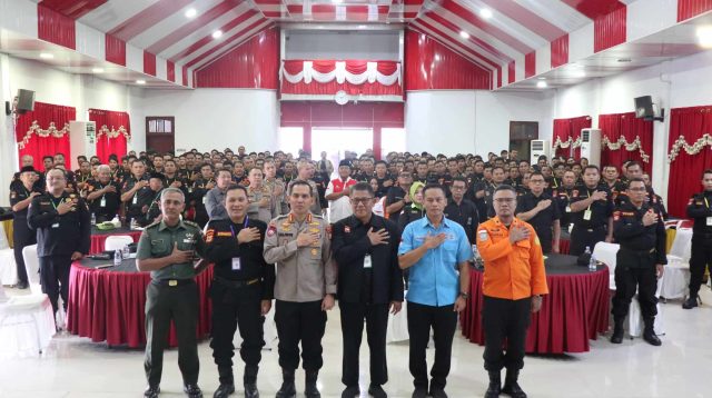 Pembukaan Diklat Kamtibmas dan SAR Senkom Sulawesi Tengah. Dok Riski