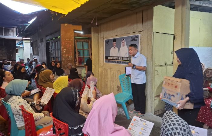 Hadianto Bertemu Warga Besusu Tengah, Kenalkan Aplikasi Sangu Palu untuk Permudah Berbagai Urusan