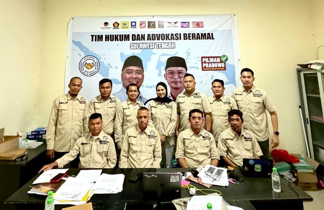 Tim Hukum Paslon BERAMAL Laporkan Ketua Ombudsman Sulteng ke Bawaslu