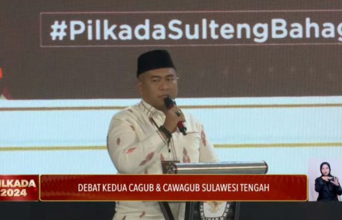 Debat Kedua Calon Gubernur dan Wakil Gubernur Sulteng